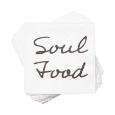 APR?S APRÈS papírszalvéta, Soul Food 33 x 33 cm papírárú, csomagoló és tárolóeszköz