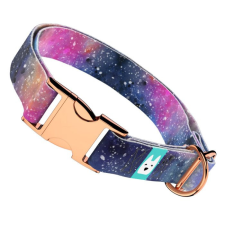  April&amp;June galaxis mintás nyakörv nyakörv, póráz, hám kutyáknak