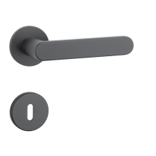 APRILE ALORA Körrozettás R SLIM 7MM BK - Fekete BB zár és alkatrészei