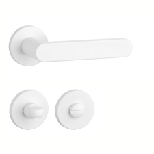 APRILE ALORA Körrozettás R SLIM 7MM WH - Fehér WC zár és alkatrészei