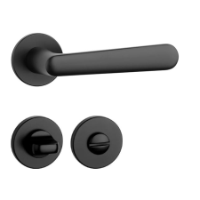 Aprile ARIA Körrozettás R SUPER SLIM 5MM BK - Fekete WC zár és alkatrészei