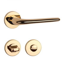 APRILE AZALIA Körrozettás R SLIM 7MM LG - Fényes arany színű WC zár és alkatrészei