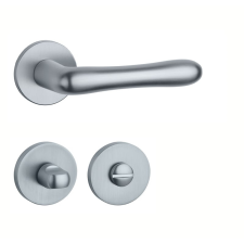 Aprile CYNIA Körrozettás R SLIM 7MM MSC - Szatén króm WC zár és alkatrészei