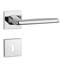 APRILE ERBA Négyzetrozettás Q SLIM 7MM CP - Fényes króm BB zár és alkatrészei