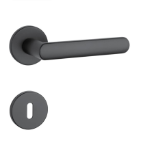 APRILE FRAGOLA Körrozettás R SLIM 7MM BLACK - Fekete BB zár és alkatrészei