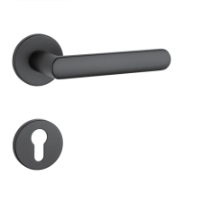 Aprile FRAGOLA Körrozettás R SLIM 7MM BLACK - Fekete PZ zár és alkatrészei