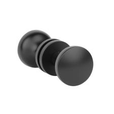 Aprile Gomb Kétoldalú APRILE ORTICA R SLIM 7MM BK - Fekete zár és alkatrészei