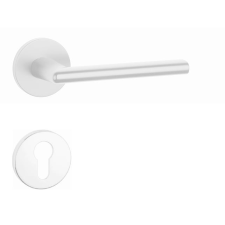 Aprile KALMIA Körrozettás R SLIM 7MM WHITE - Fehér PZ zár és alkatrészei