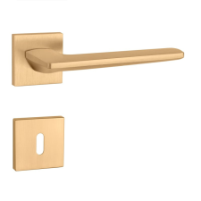 APRILE LUNARIA Négyzetrozettás Q SLIM 7MM KG - Szatén arany színű BB zár és alkatrészei