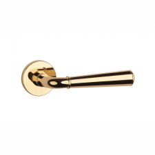 Aprile MARIGOLD Körrozettás R SLIM 7MM LG - Fényes arany színű zár és alkatrészei