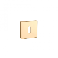 Aprile Négyzetrozetta APRILE Q SLIM 7MM LG - Fényes arany színű BB zár és alkatrészei