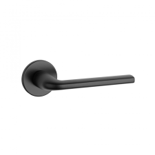 Aprile OLEANDRO Körrozettás R SLIM 7MM BLACK - Fekete (CSAK KILINCS FELSŐ ROZETTÁN) zár és alkatrészei