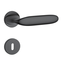 Aprile PEONIA Körrozettás R SLIM 7MM BK - Fekete BB zár és alkatrészei