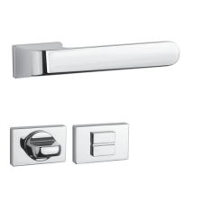 Aprile PLUMERIA Rejtett téglalaprozettán RTH SLIM 7MM LC - Fényes krómWC zár és alkatrészei