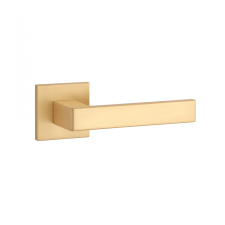 Aprile SULLA Négyzetrozettás Q SLIM 7MM GOLD SATIN - Szatén arany színű BB zár és alkatrészei