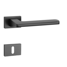 APRILE YUKA Téglalaprozettás RT SLIM 7MM BK - FeketeBB zár és alkatrészei