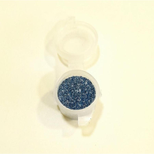  Aprószemű glitterpor, türkiz, 3 ml dekorációs kellék