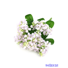  Apróvirágos kis selyem csokor 27cm - Világos Lila dekorációs kellék