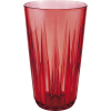 APS "Crystal" Pohár, Tartalom: 0,50 liter, Magasság: 155 mm, átmérő: 90 mm, piros
