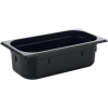APS GN-tartály GN 1/3, Térfogat: 3,60 liter, Mélység: 100 mm, fekete