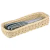 APS polyrattan evőeszköztartó 27x10cm NATÚR