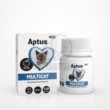 Aptus Aptus Multicat tabletta 120 db vitamin, táplálékkiegészítő macskáknak
