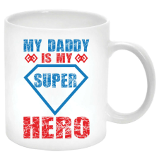  Apukám a szuperhősöm! Bögre bögrék, csészék