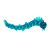 Aqua-El Comfy Snacky Worm - jutalomfalat adagoló játék - kék