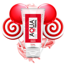 AQUA TRAVEL - NYALÓKA ÍZŰ, VÍZBÁZISÚ SÍKOSÍTÓ - 50 ML síkosító