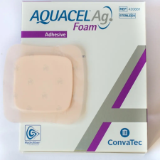  AQUACEL AG FOAM Öntapadó habkötszer 12,5 X 12,5 cm gyógyászati segédeszköz
