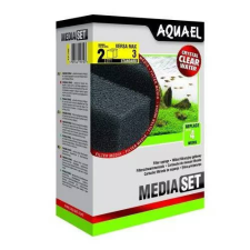 AquaEl Media Set Versa Max 3 Standard | Cserélhető szivacsbetét - 2 db akvárium vízszűrő