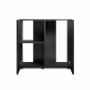 AquaEl OPTISET 125 Black | Univerzális akvárium szekrény (fekete) - 81x36x80 cm
