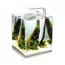  Aquael Shrimp Smart Nano Led Day &amp; Night Akvárium Komplett Szett 10Liter Fehér (122977) akvárium