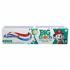Aquafresh Big Teeth Mild Mint fluoridos fogkrém 50 ml fogkrém