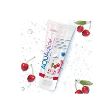 AQUAglide - vízbázisú síkosító 5 ízben (100 ml)  Ízesítés: cseresznye síkosító