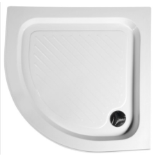  AQUALINE AMICA íves zuhanytálca, 80x80x15cm, R55 (C80 helyett) (BTTR80) kád, zuhanykabin