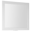 Aqualine AQUALINE FAVOLO keretes tükör, 80x80cm, matt fehér (FV080)