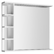  AQUALINE KORIN LED tükör világítással és polccal, 80x70x12cm (KO350) bútor
