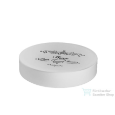 Aqualine NICEA szappantartó, fehér (7504) fürdőszoba kiegészítő