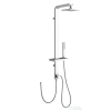 Aqualine SIGA zuhanyoszlop, csaptelep nélkül, 1090mm, alumínium SL650