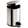 Aqualine SIMPLE LINE szemetes kosár, átm:300x450mm, 20l, fényes inox (27120)