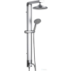 Aqualine TOUR zuhanyoszlop, csaptelep nélkül, 220mm-es fejzuhannyal, 1100mm, alumínium SL030