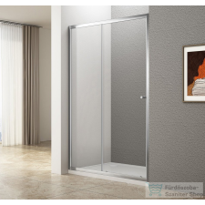 Aqualine UGGA tolóajtó, 1100mm, transzparent üveg (ATS110) kád, zuhanykabin