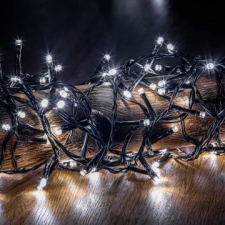 Aqualing Dekortrend Basic: Fényfüzér, 180 LED, hideg fehér fény party kellék