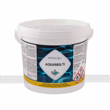  Aquamulti hármas hatású kombinált vízkezelő tabletta 3 kg medence kiegészítő