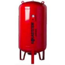 AQUASYSTEM Fűtési rendszer tágulási tartály 300 liter, EPDM gumi membránnal piros színben hűtés, fűtés szerelvény