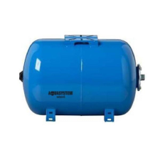 AQUASYSTEM Hidrofor tartály 150 liter fekvő membrános zárt rendszerű használati víz tartály EPDM gumimembránnal hűtés, fűtés szerelvény