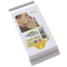 Aquella Aquella Antibacterial Lemon nedves törlőkendő #15db törlőkendő