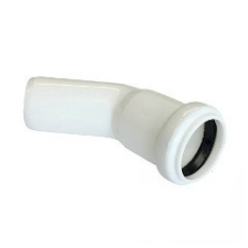 Aquer Fehér PVC, 32mm 45° hűtés, fűtés szerelvény