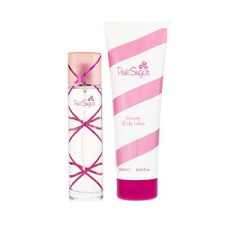 Aquolina - Pink sugar szett III. 100 ml eau de toilette + 250 ml testápoló kozmetikai ajándékcsomag